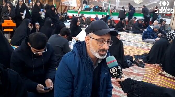مراسم تحویل سال نو در فضای باز میدان امام خمینی(ره) قم