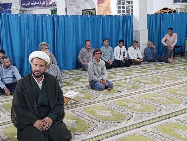 مراسم بزرگداشت شهدای دولت در مسجد جامع آشخانه