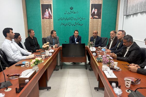 آیین معارفه معاون پرورشی و تربیت بدنی شهرستان اسلامشهر 