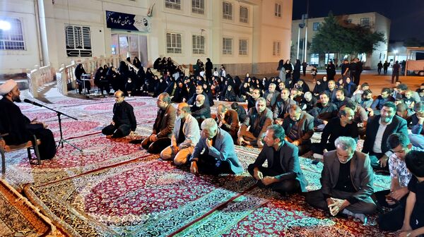 هیئت اجتماع حسینی در اداره آموزش و پرورش ناحیه ۷ مشهد مقدس