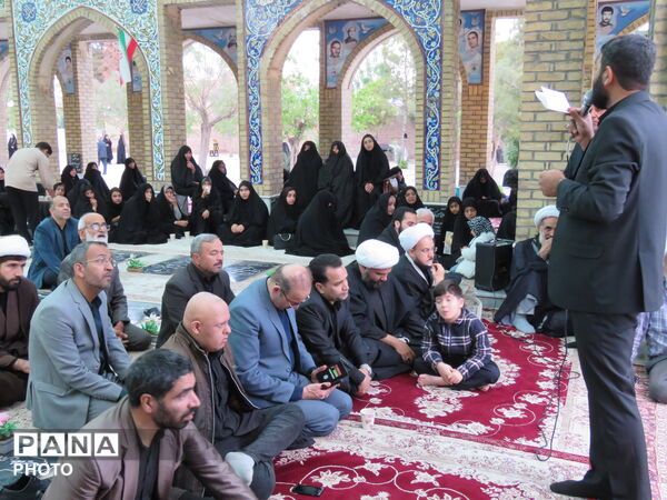 مراسم اربعین قائد شهید امّت آیت‌الله‌العظمی امام خامنه‌ای  و سرداران وطن در خلیل آباد