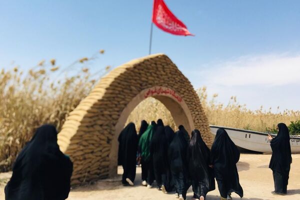 اردوی دختران دانش‌آموز سپیدان به سرزمین نور