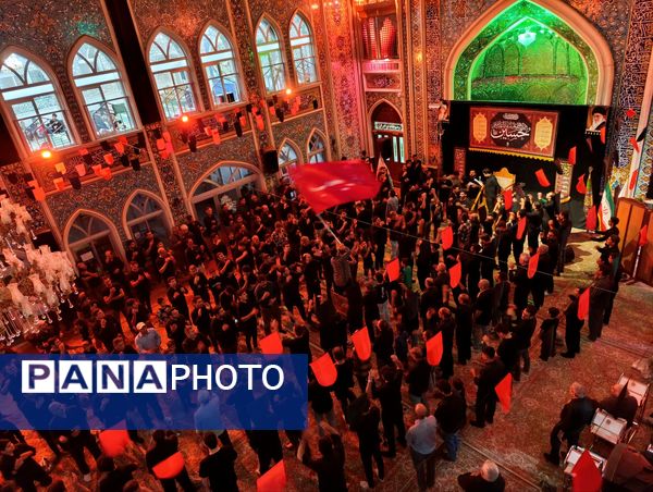 مراسم عزاداری امام حسین (ع) در شب تاسوعای حسینی 