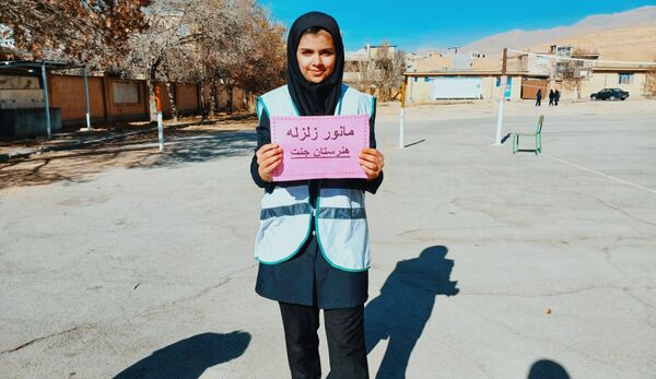 هنرستان جنت فارسان میزبان مانور زلزله