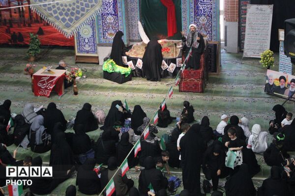 مراسم شیرخوارگان حسینی در منطقه پردیس