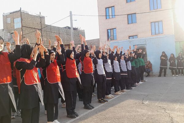 المپیاد ورزشی درون مدرسه در مدارس شهرستان ورامین