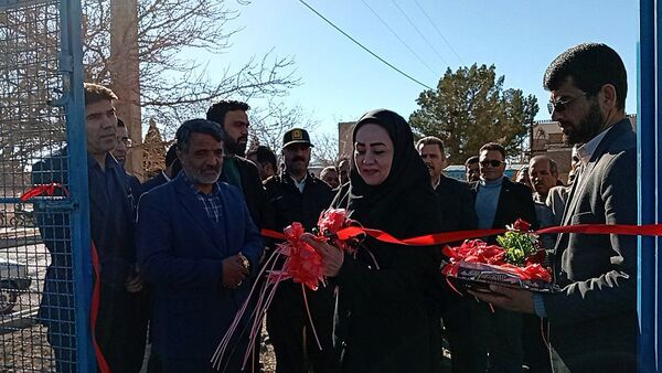 افتتاح چمن مصنوعی روستای قوژد