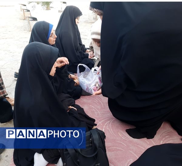 مراسم عطر افشانی مزار شهدای گمنام حبل نور کوهسنگی مشهد مقدس