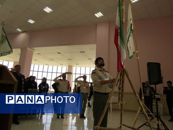 برگزاری اردوی تمشک پسران در اردوگاه شهید چمران بجنورد 