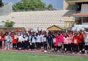 آیین اختتامیه مسابقات ورزشی دانش‌آموزان دختر مقطع ابتدایی کشور