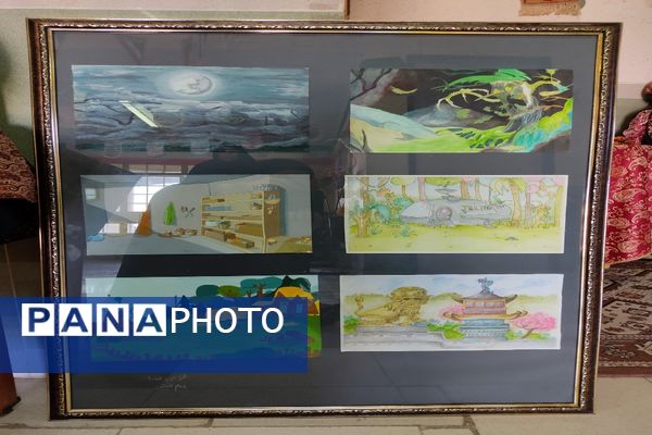 نمایشگاه هنرهای دستی دانش‌آموزان در کانون فرهنگی، تربیتی عصمت اردبیل 