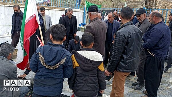 راهپیمایی روزقدس در شهر کاج 