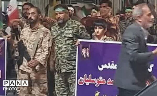 رزمایش جانفدا در شهرستان تفت