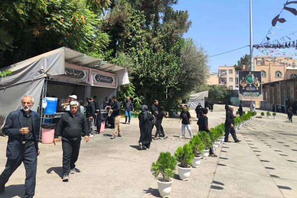آیین عزاداری به مناسبت ۲۸ صفر با حضور پرشور مردم ولایتمدار شهرستان رباط کریم