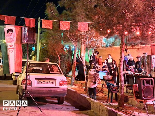 موکب شجره طیبه در دبستان دخترانه علمدارحسینی تفت
