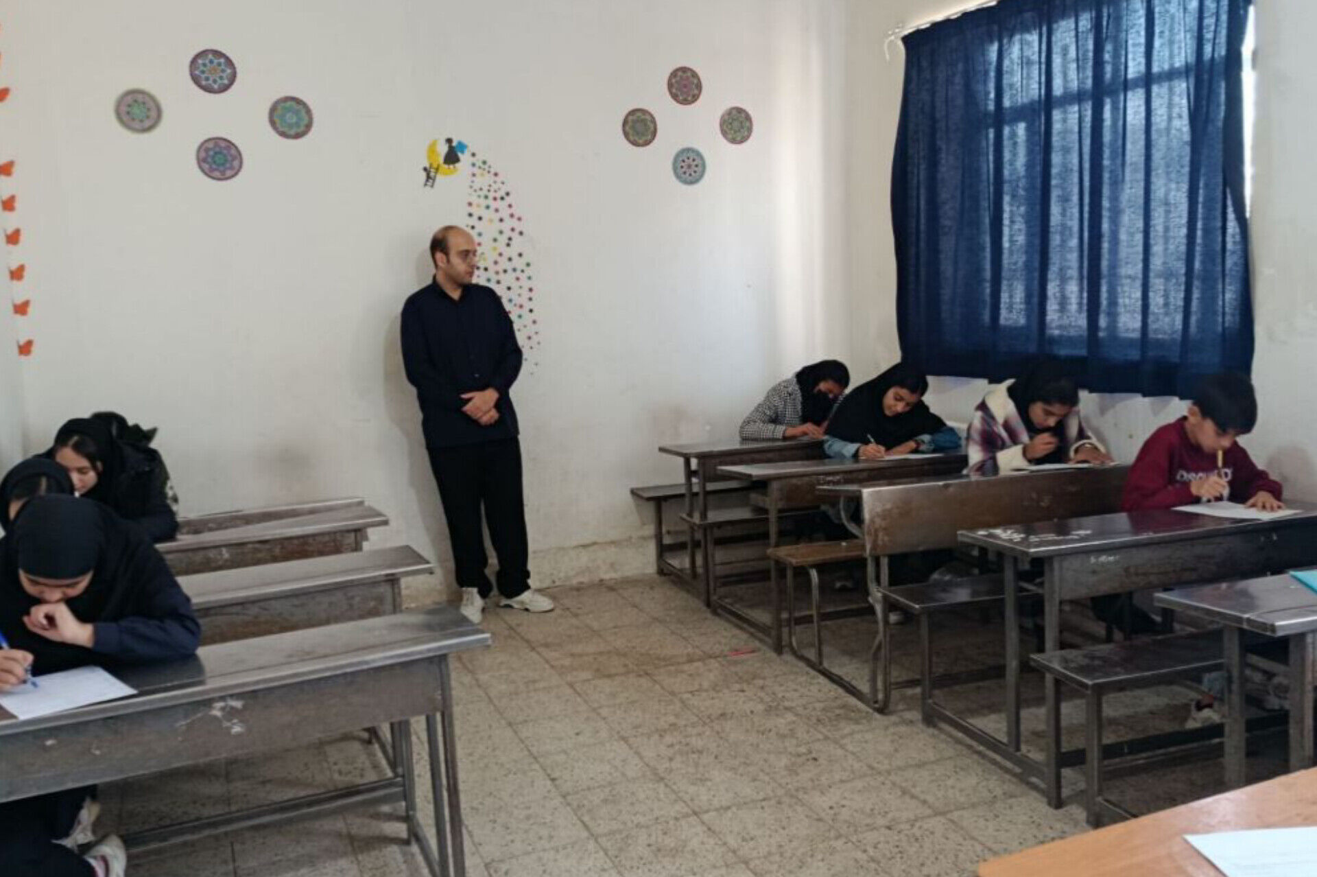 شروع امتحانات نوبت اول مدارس شهرستان فیروزه