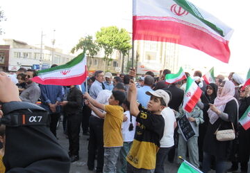 سنندج یک‌صدا با رزمندگان «بشارت فتح»