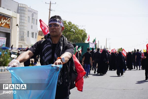 مراسم اربعین حسینی در شهرستان بیرجند
