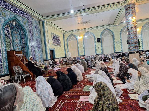 اعتکاف دانش‌آموزی مسجد امیرالمومنین صوفیان