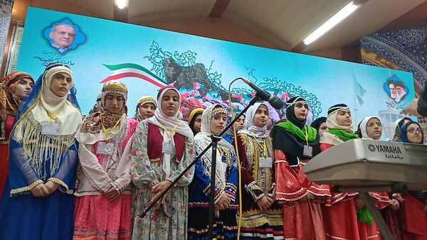 آئین افتتاح بیست و چهارمین اردوی عشایری دانش‌آموزان دختر سراسر کشور در مشهد