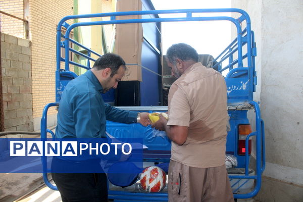 تجهیز شش خانه ورزش روستایی در استان بوشهر