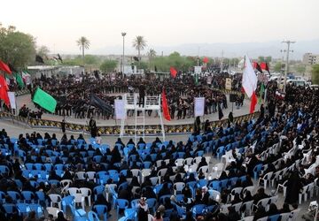 عزاداری سنتی مردم رودان در هفتمین روز از محرم‌‌‌‌الحرام
