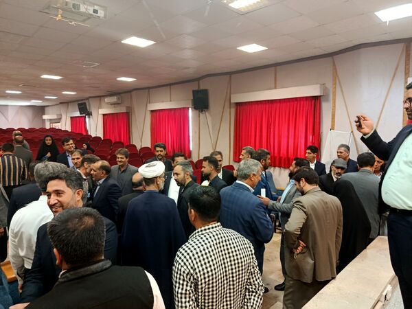 تودیع و معارفه بخشدار منطقه رضویه 