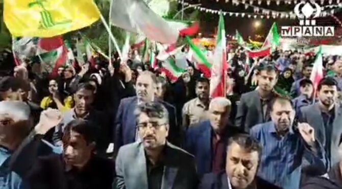 تجدید میثاق با آرمان‌های انقلاب و رهبری در پارک یعقوب لیث زابل