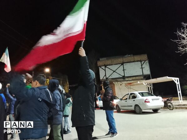 تجمعات شبانه با حضور مردمان غیور شهر بار