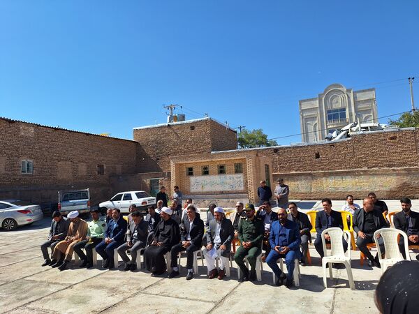 افتتاحیه آموزشگاه شش کلاسه در شهرستان باخرز