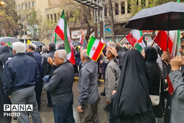 راهپیمایی روز قدس در شیراز