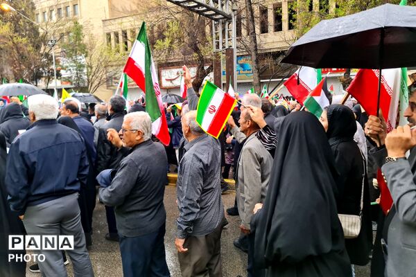 راهپیمایی روز قدس در شیراز