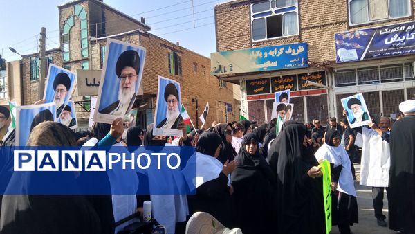 مراسم عاشورای حسینی در شهرستان بن