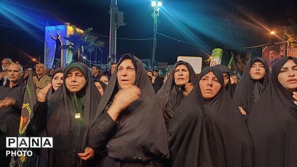 تجمع بزرگ تاسوعاییان در کوهدشت