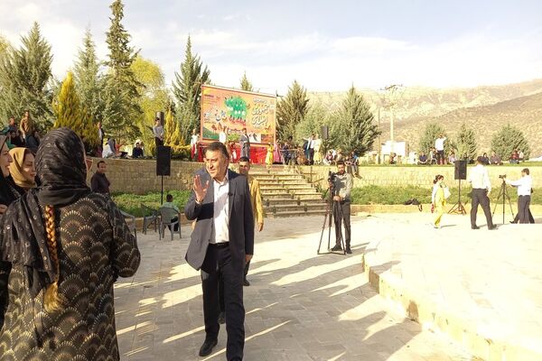 جشن نوروزگاه در پارک ساحلی یاسوج 