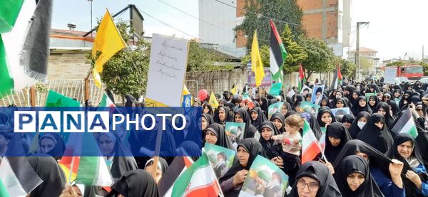 برگزاری راهپیمایی روز قدس در میاندورود 