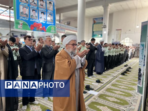 مراسم گرامیداشت هفته نیروی انتظامی در شهرستان سملقان