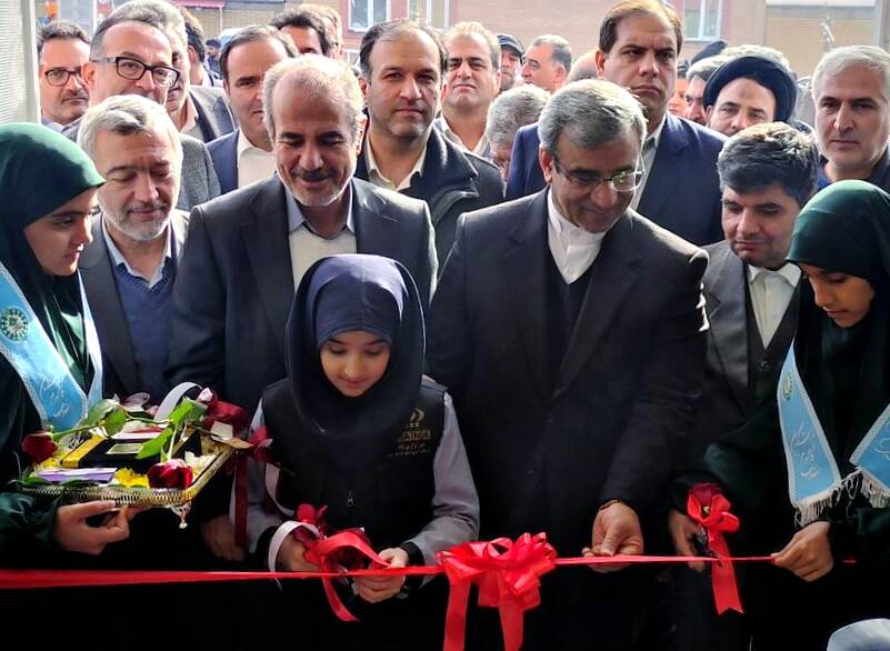 افتتاح هنرستان دخترانه ۱۲ کلاسه در  طرق 