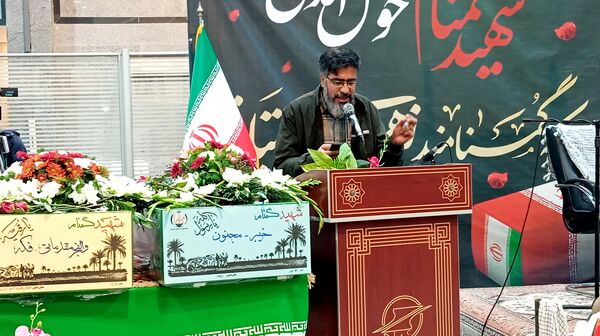 آیین استقبال از ۶ شهید گمنام در استان چهارمحال و بختیاری
