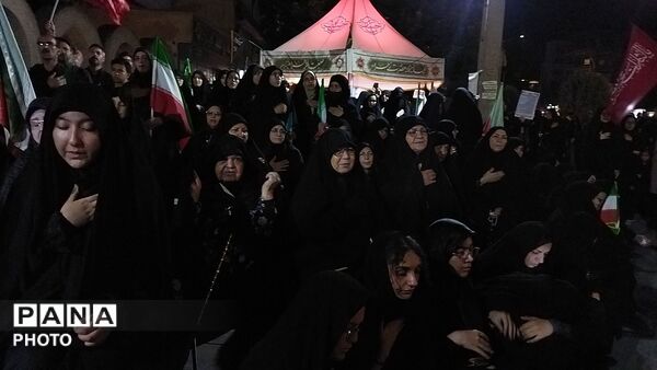مراسم شب دوم محرم در بلوار فضل نیشابور-۲