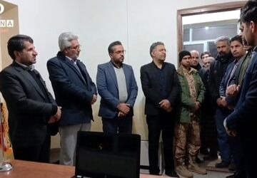 افتتاح دفتر ارتباط مردمی  نماینده مجلس در شهر قهستان 