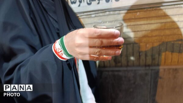 چایخانه حضرت زهرا(س) در شب پنجم محرم در نیشابور
