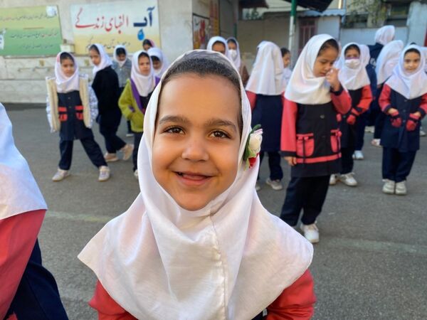 صبحگاه در مدرسه پاهکیده املش