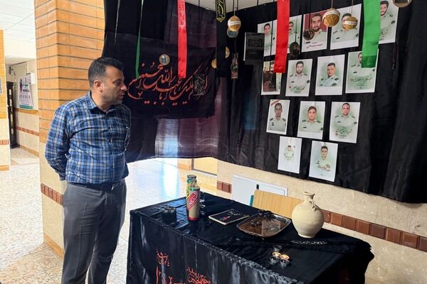  عزاداری در ایام فاطمیه در مدارس شهرستان ملارد