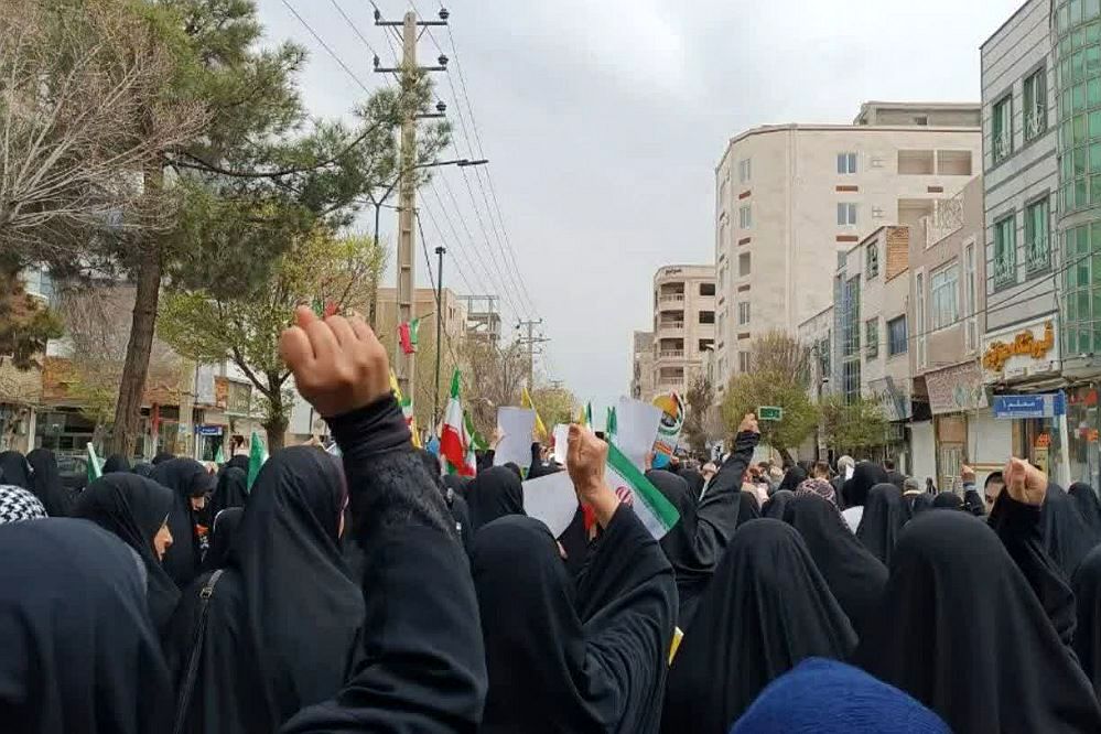 راهپیمایی باشکوه روز قدس توسط اقشار مردم صباشهر شهریار