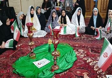 فضای معنوی اعتکاف در مسجد معجز اردبیل