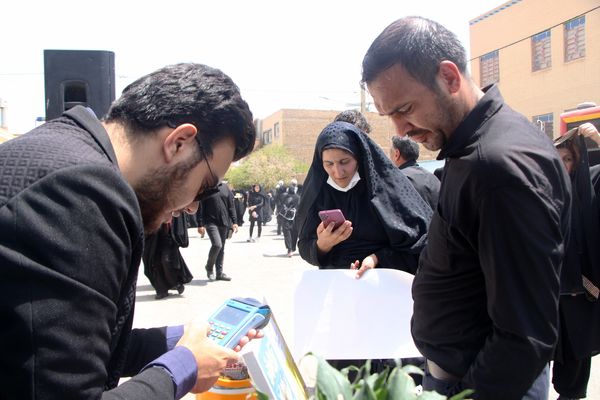 برپایی موکب عشاق الحسین در استان یزد
