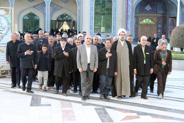همایش خدام افتخاری زیارتگاه شهید مدرس