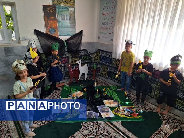 مراسم عزاداری کودکان دارالقران امام علی(ع)