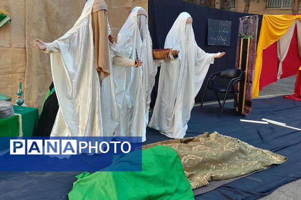 درخشش نمایش شهادت حضرت فاطمه(س) در مدرسه عباسقلی رهگذر